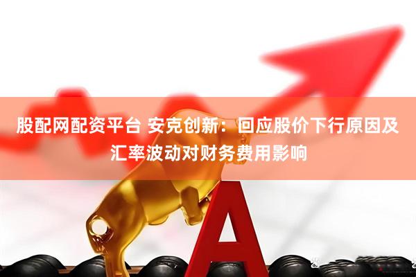 股配网配资平台 安克创新：回应股价下行原因及汇率波动对财务费用影响